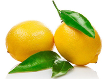 超市新鲜水果椭圆形黄柠檬图片大全