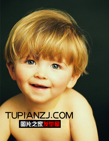 欧美男宝宝可爱儿童发型设计图片欣赏第1张