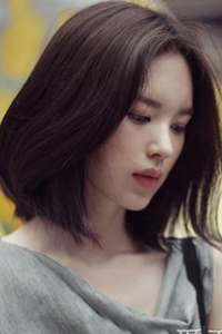 韩国最新流行齐肩短发发型扎法图片大全