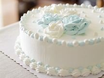 浅蓝玫瑰花奶油蛋糕的做法大全