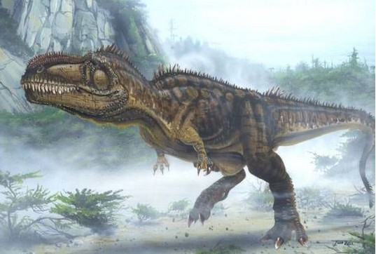 侏罗纪体型巨大的异特龙图片欣赏第1张