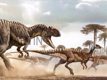 恐龙世界的食肉动物成群的异特龙图片大全