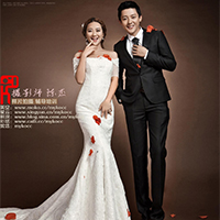 韩式风格的创意婚纱照图片大全
