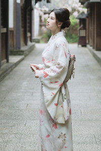 素雅和服女人日系风格艺术写真欣赏