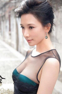 台湾美女明星林志玲丰满迷人内衣写真图片