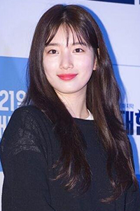 韩国女明星圆脸发型图片欣赏