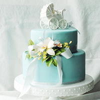 婚礼的鲜花与蛋糕唯美摄影艺术图片