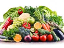 有机蔬菜水果分类加工过的高清欣赏图